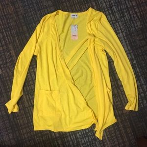 YELLOW CARDIGAN